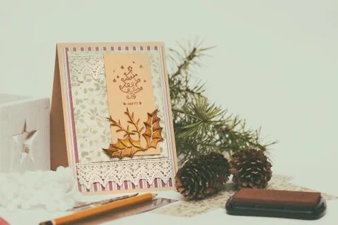 Scrapbooking Foto stock