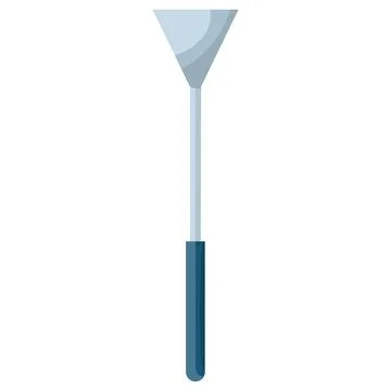 A scraper for the aquarium. vector illustration isolated on a white backgroun Stock Illustration