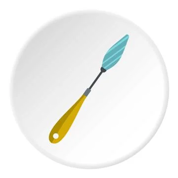 Scraper icon circle Stock Illustration