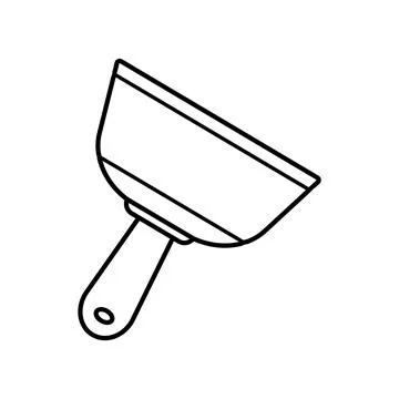 Scraper Icon Stock Illustration