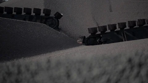 Scraper reclaimers Stockbeeldmateriaal 117433637