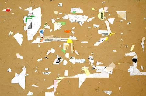 Scraps paper Stock-Fotos