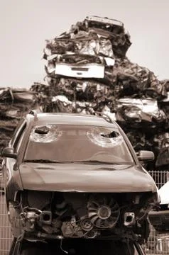 Scrapyard Stock Photos