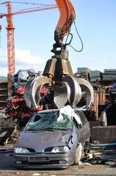 Scrapyard Stock Photos