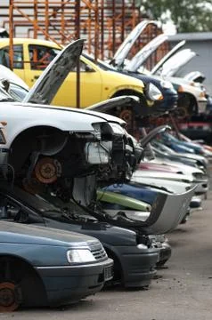 Scrapyard Foto stock