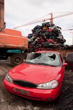 Scrapyard Stock Photos