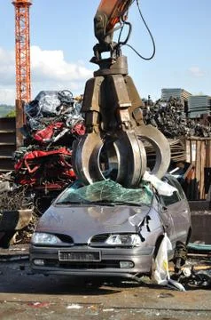 Scrapyard Foto stock