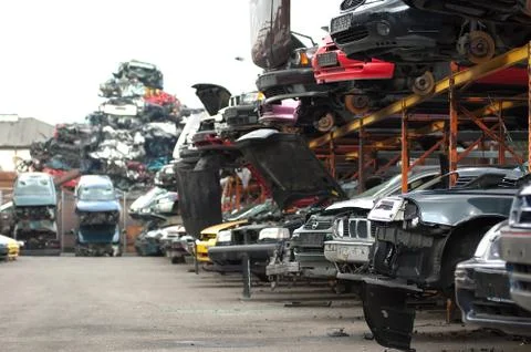 Scrapyard Stock Photos