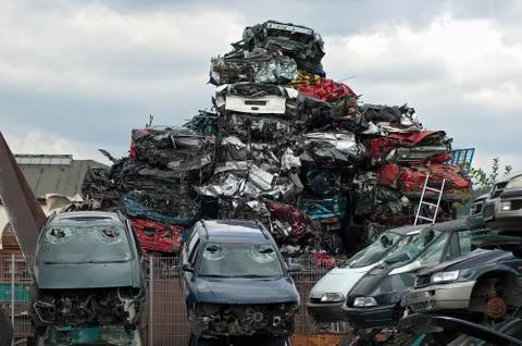 Scrapyard Stock Photos