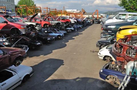 Scrapyard Stock Photos