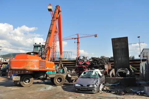 Scrapyard Stock Photos