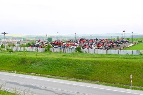 Scrapyard Stock Photos