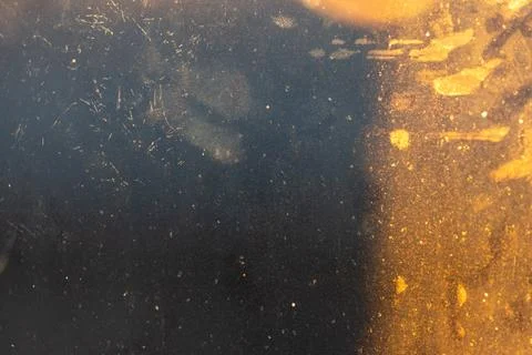 Scratch and grunge texture on dirty glass window Stock Photos