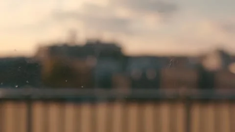 Scratch and grunge texture on glass window Stock Footage 294862082