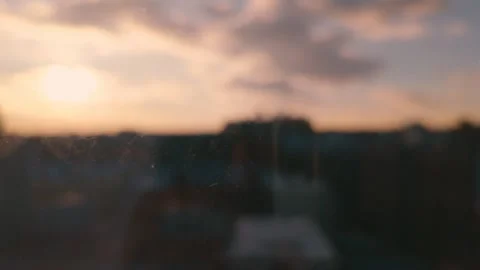 Scratch and grunge texture on glass window Stock Footage 294862088