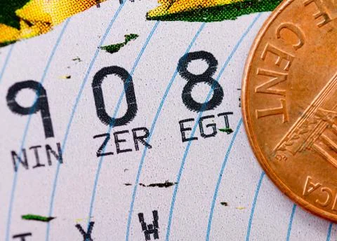 Scratch and win Stock Photos