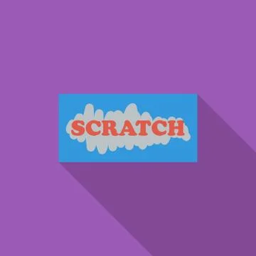 Scratch card Stock Illustration