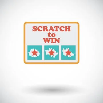 Scratch card Stock Illustration