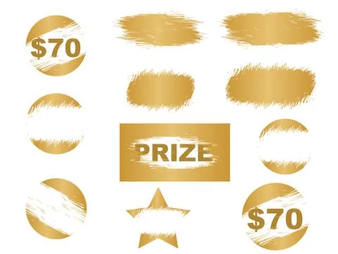 Scratch card win effect. Lottery cover for scratch card Stock Illustration