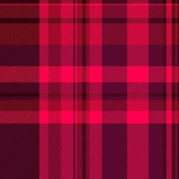 Scratch check seamless fabric, menu tartan plaid vector. Gift paper backgro.. Stock Illustration