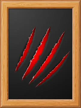 Scratch Claws of Animal 스톡 일러스트