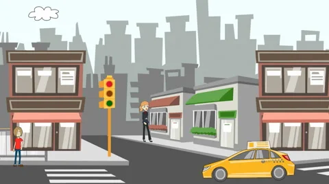 "Scratch &amp; Dent", Cartoon Animation:  Sales Video stock 63637048