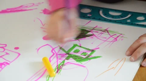 Scratch by drawing Stock Footage 41563647