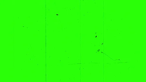 Scratch effect. Utilizing chromakey with a retro touch. A vintage flickering Stock Footage 260165506