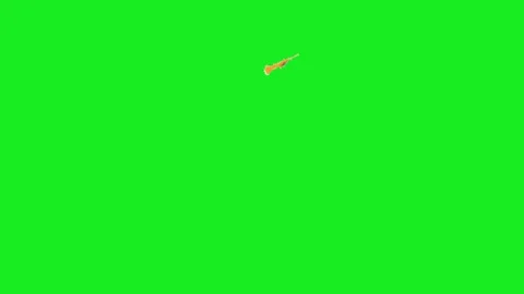 Scratch on green screen background Stock-Footage 332992706