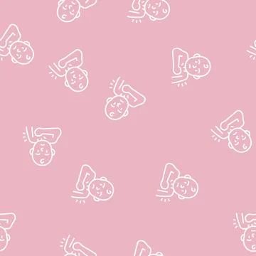 Scratch reflex line seamless pattern Stock Illustration