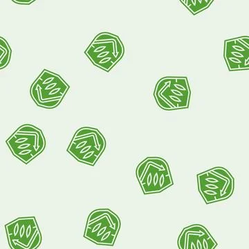 Scratch resistant glyph seamless pattern イラスト素材