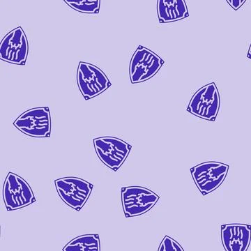 Scratch resistant glyph vector seamless pattern イラスト素材