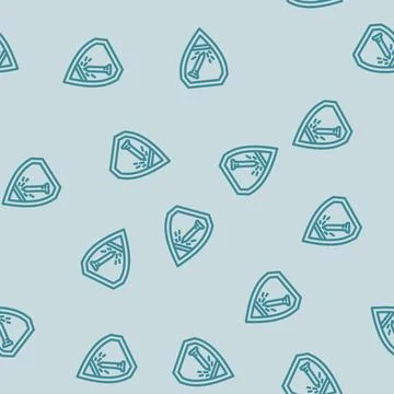 Scratch resistant line vector seamless pattern Stock Illustration