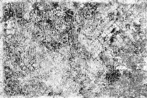 Scratch texture black on white background Stock Photos