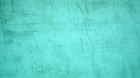 Scratch on the turquoise wall ,dramatic grunge background concept Stock Photos