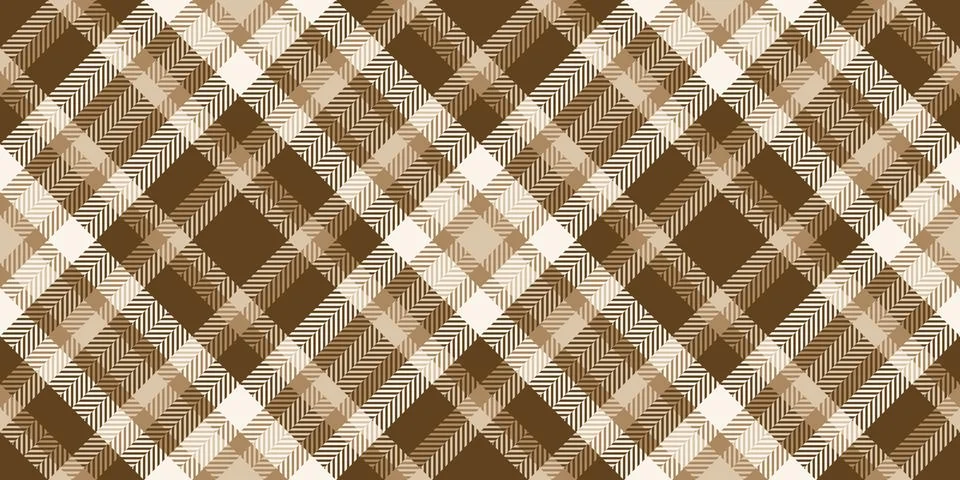 Scratch vector background seamless, quilted tartan plaid textile. Website t.. Stock Illustration