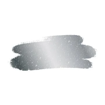 Scratch win template with lottery card effect. Silver brush texture and revea Stock Illustration