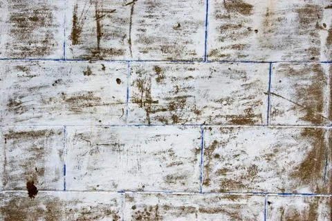 Scratched brick Foto stock