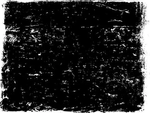 Scratched Dark Lino Texture Stock Illustration