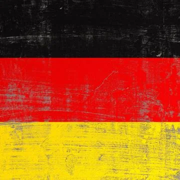 Scratched Germany flag Stock Illustration