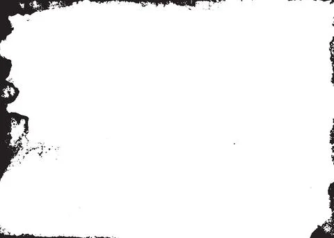 Scratched Gritty Grunge Background Texture Vector. Dust Overlay Distress Grainy Stock Illustration