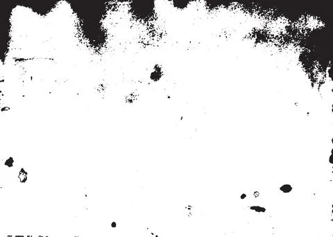 Scratched Gritty Grunge Background Texture Vector. Dust Overlay Distress Grainy Stock Illustration