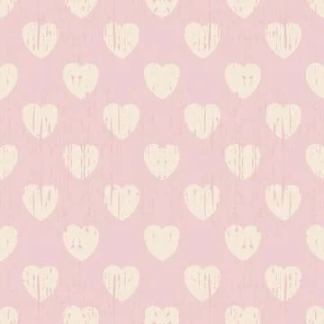 Scratched light texture. Old paint background. Seamless cute pattern for deco Stock Illustration