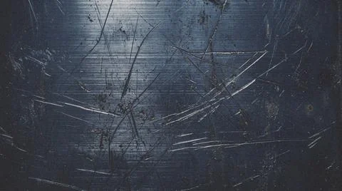 Scratched metal surface with reflections. Fotos Stock