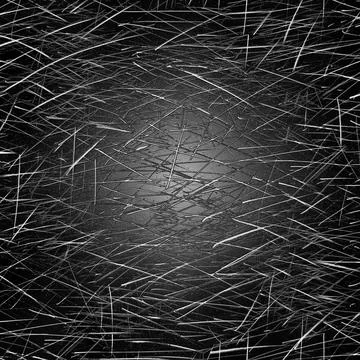 Scratched metallic surface creating a distressed and grunge background Stock Photos