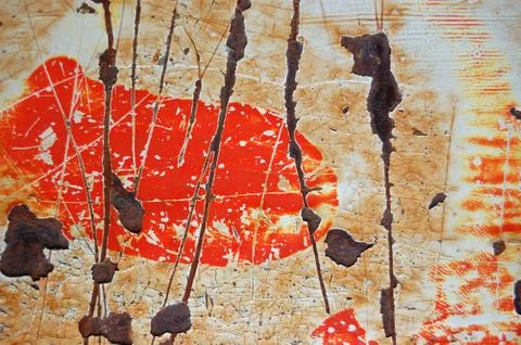 Scratched paint Stock Photos