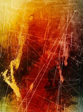 Scratched surface background Stock Illustration