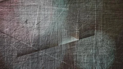 Scratched Texture Background Pastel Circles Stock Illustration