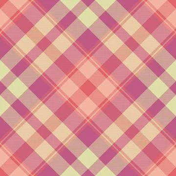 Scratched texture plaid vector, antique textile fabric seamless. Repeating .. Stock Illustration