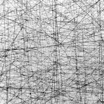 Scratched texture: straight white lines Stock Illustration